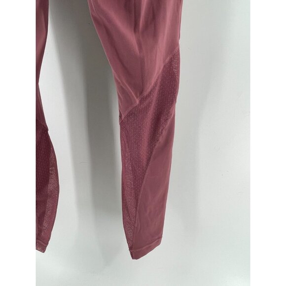 Athleta Women's Pink Pull On Cropped Stretch Activewear Leggings Size XS - Picture 7 of 16